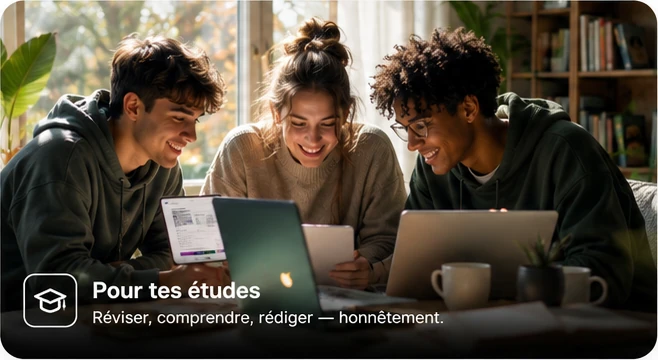 For your studies — revise, understand, write, honestly